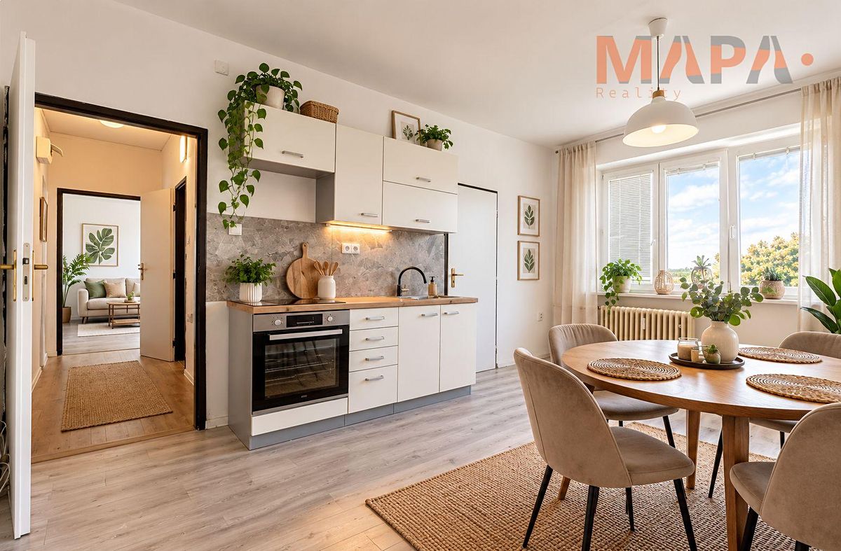 Pronájem bytu 3+kk 52 m²