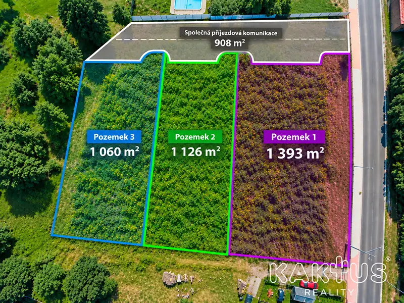 Prodej stavebního pozemku 1393 m², Jeseník – náhled fotky 1