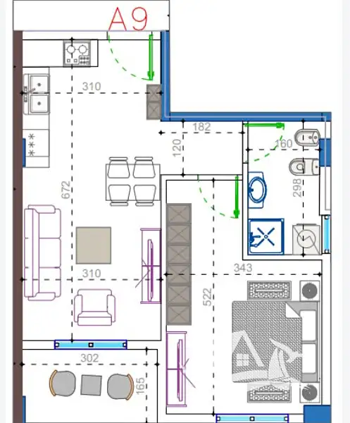 Prodej bytu 2+kk 54 m², Golem – náhled fotky 1