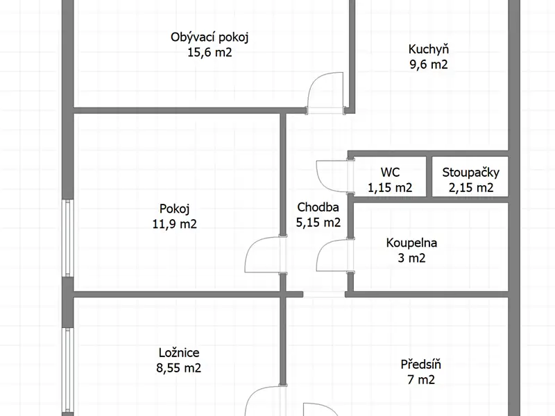 Prodej bytu 3+1 64 m², Brno – náhled fotky 2