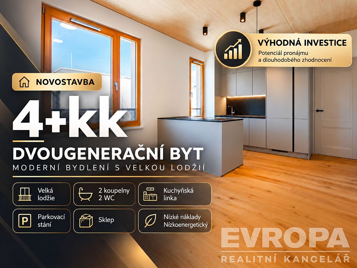 Prodej bytu 4+kk 86 m²