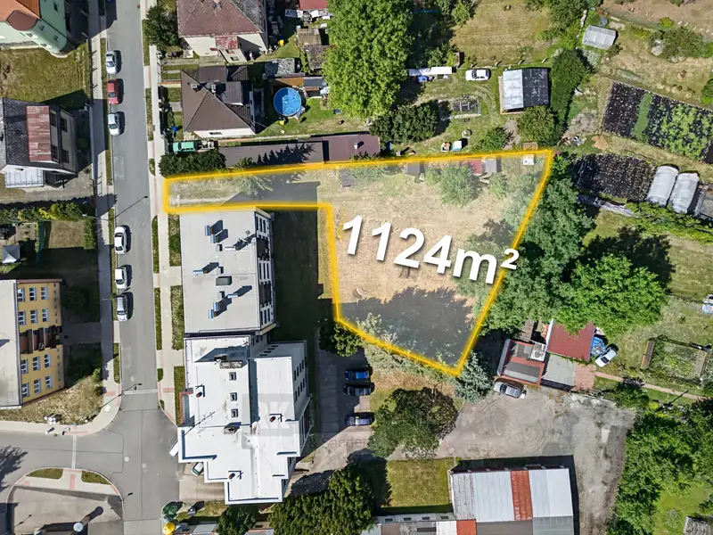 Prodej stavebního pozemku 1124 m², Vodňany – náhled fotky 2