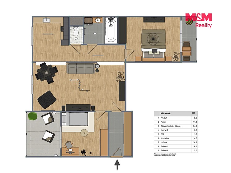 Prodej bytu 3+1, 80 m² (18 z 29)