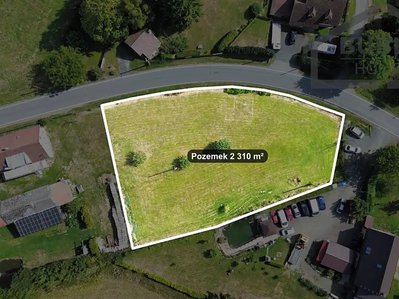 Prodej stavebního pozemku 2310 m², Halže – náhled fotky 2