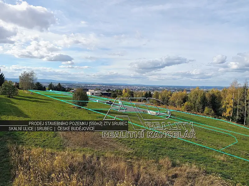 Prodej stavebního pozemku 552 m², Srubec – náhled fotky 1