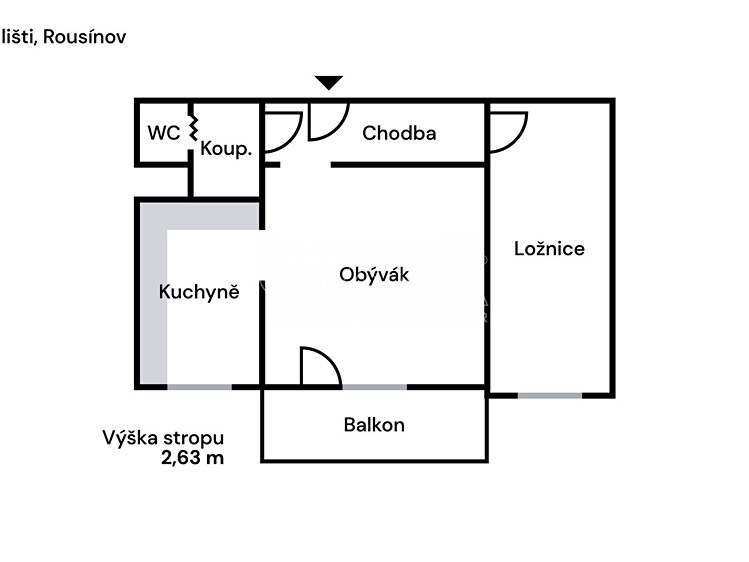 Prodej bytu 2+1, 45 m² (20 z 20)