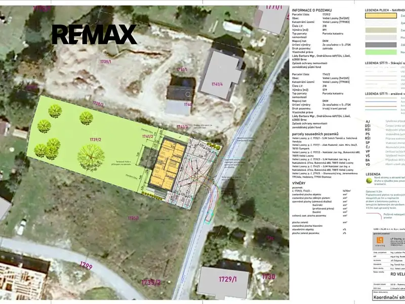 Prodej stavebního pozemku 1470 m², Velké Losiny – náhled fotky 2