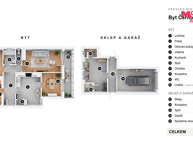 Wohnung 4+1 zum Kauf, 82 m² (27 von 28)