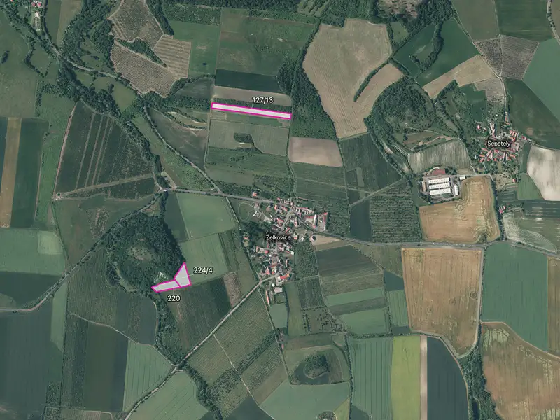 Prodej pole 16344 m², Želkovice – náhled fotky 1