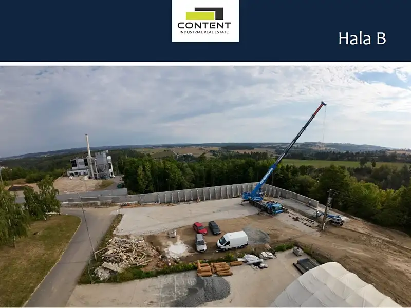 Pronájem výrobní haly, prostoru 1000 m², Kožichovice – náhled fotky 3