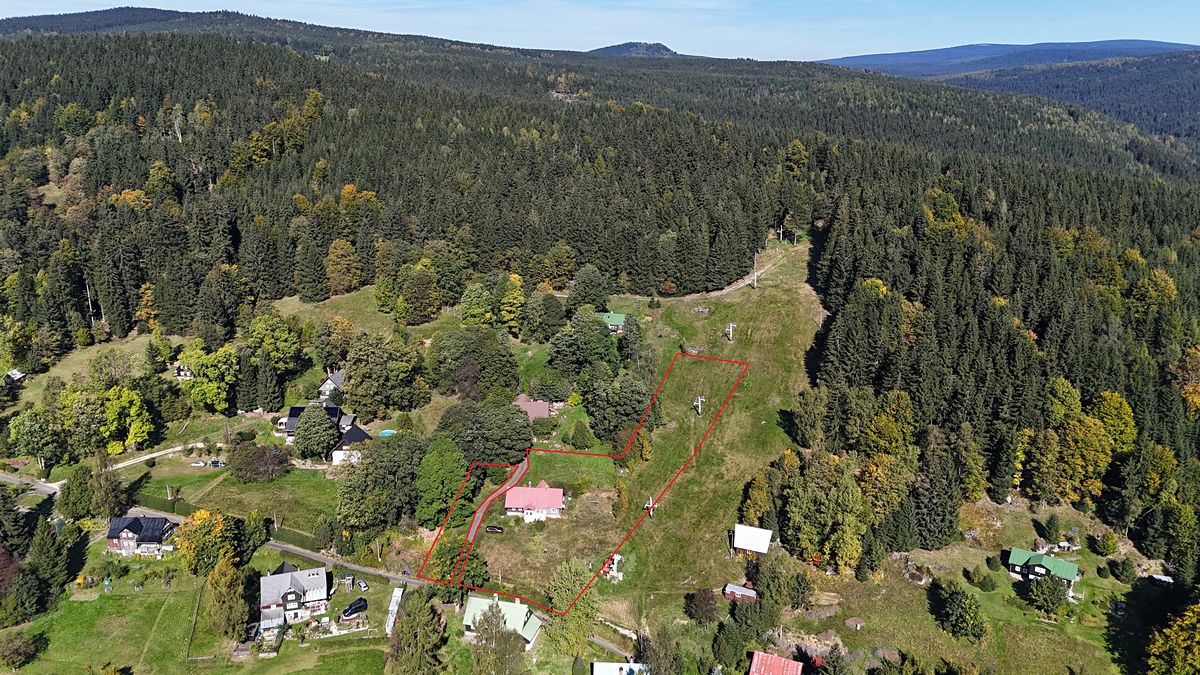 Prodej stavebního pozemku 4644 m², Kořenov – fotka 1 z 3