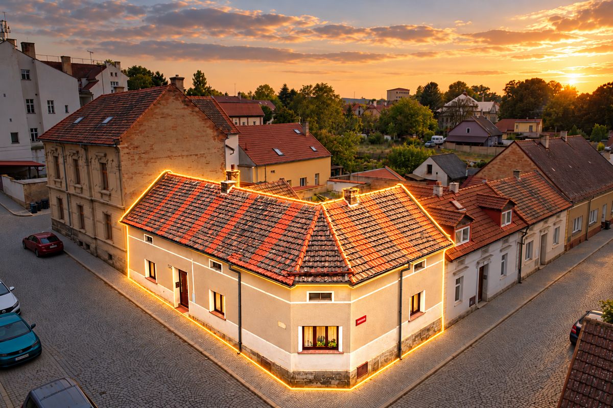 Prodej rodinného domu 67 m², pozemek 212 m², Zlonice – fotka 1 z 3