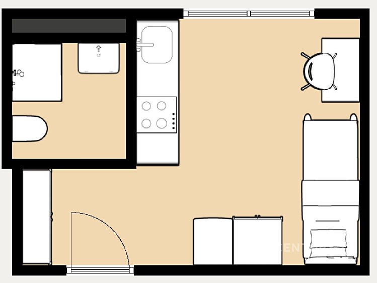 Квартира 1+kk на продаж, 19 м² (8 з 8)