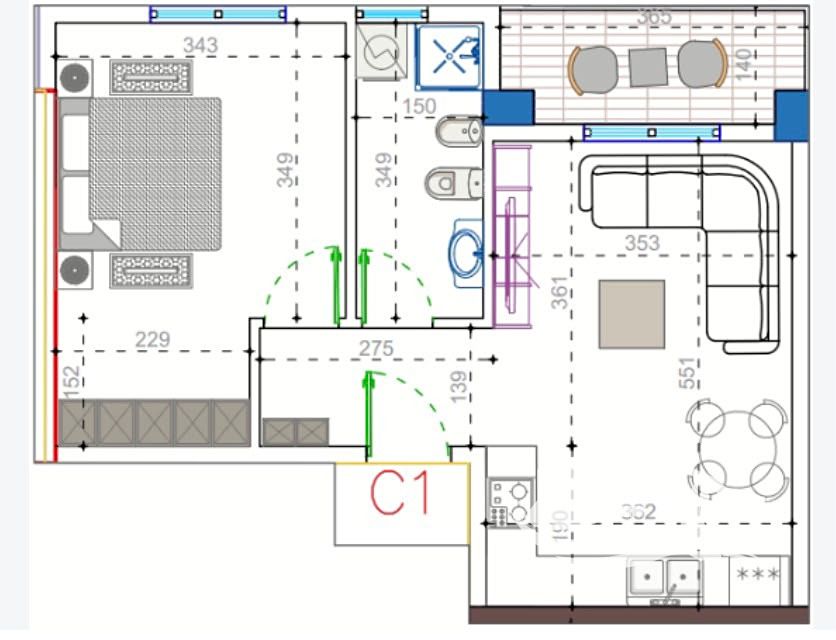 Prodej bytu 2+kk 56 m², Golem – fotka 1 z 3