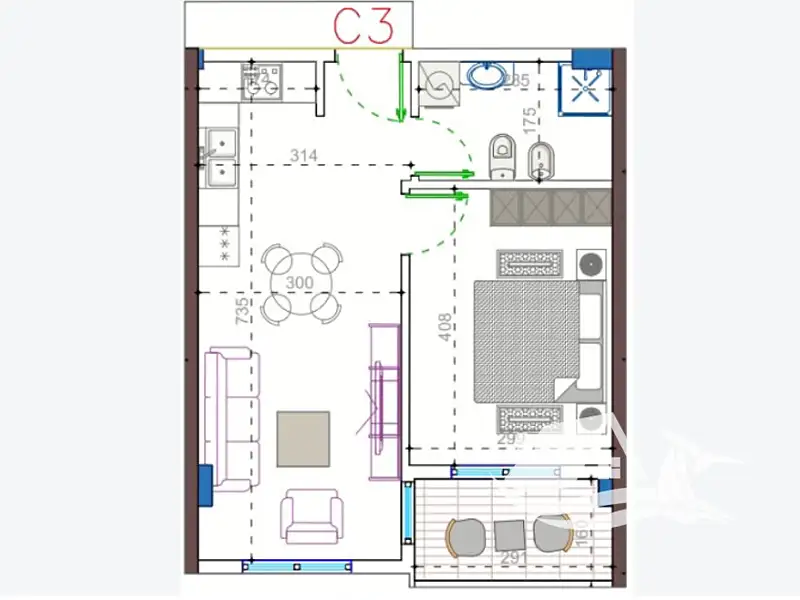 Prodej bytu 2+kk 57 m², Golem – náhled fotky 2