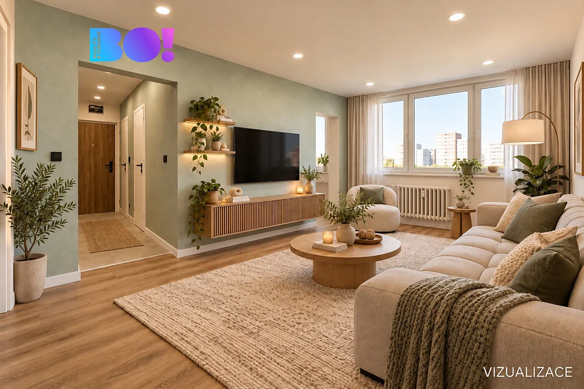 Prodej bytu 2+1 52 m²