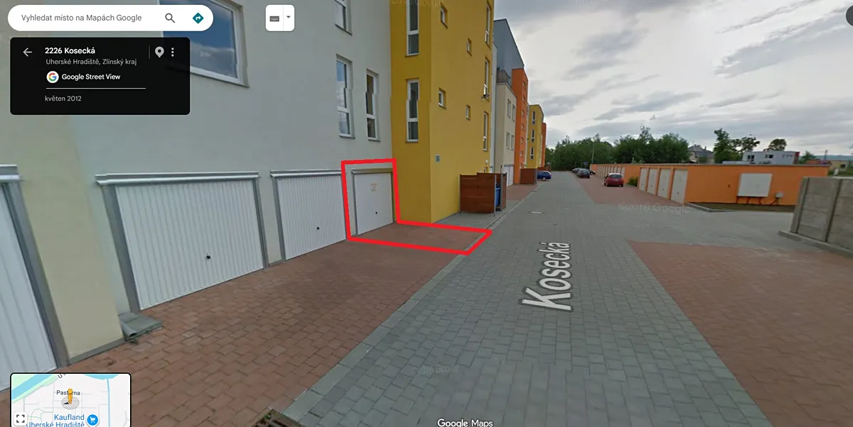 Pronájem garáže 18 m²