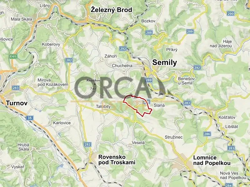 Prodej louky 16164 m², Slaná – náhled fotky 3