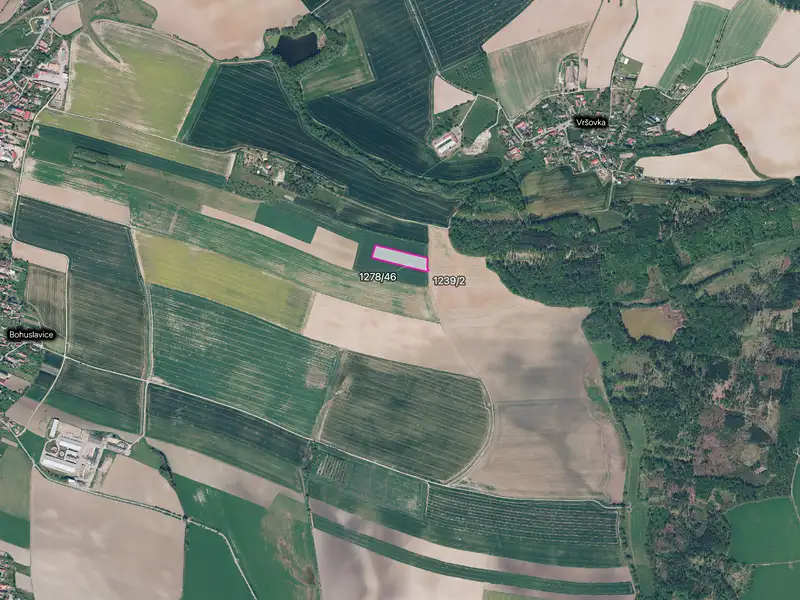 Prodej pole 25131 m², Bohuslavice – náhled fotky 2