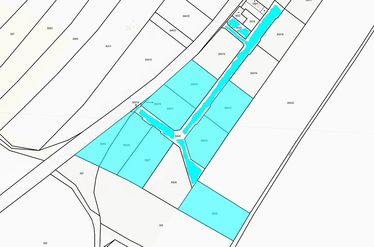 Dražba pole 10160 m²