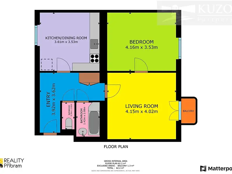 Pronájem bytu 2+1 62 m², Příbram – náhled fotky 3