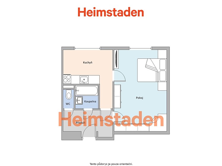Wohnung 1+1 zur Miete, 36 m² (9 von 9)