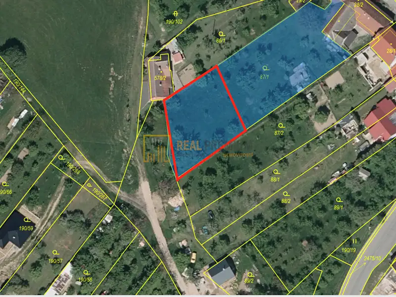 Prodej stavebního pozemku 750 m², Březová – náhled fotky 1