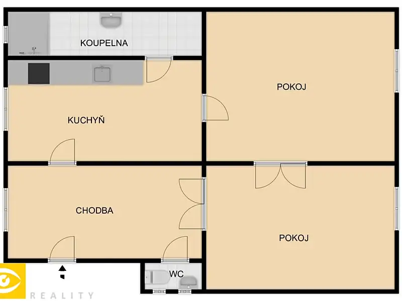 Pronájem bytu 2+1 75 m², Plzeň – náhled fotky 2