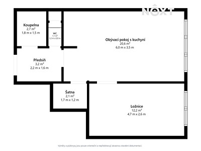 Wohnung 2+kk zum Kauf, 42 m² (3 von 19)