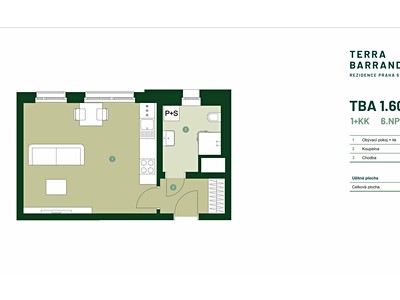 Prodej bytu 1+kk, 35 m² (3 z 13)