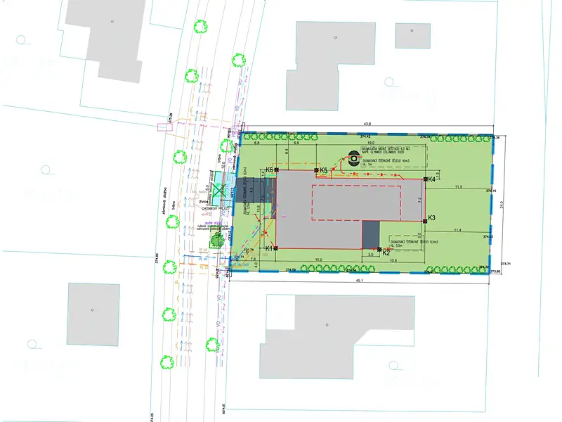 Prodej stavebního pozemku 1070 m², Zbuzany – náhled fotky 3