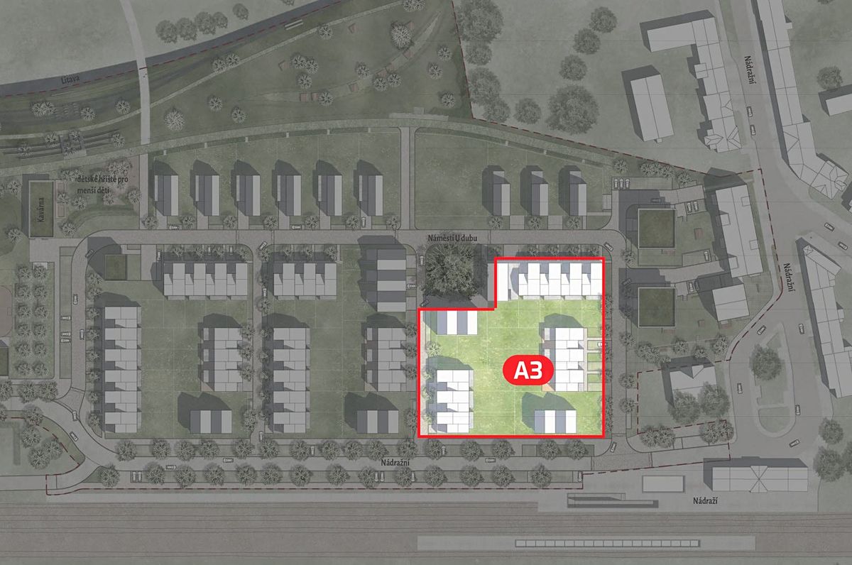 Prodej komerčního pozemku 4355 m², Bučovice – fotka 1 z 3