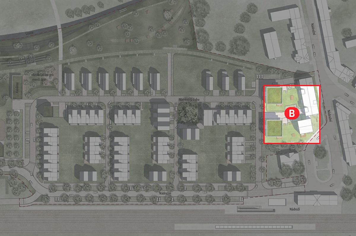 Prodej komerčního pozemku 2312 m², Bučovice – fotka 1 z 3