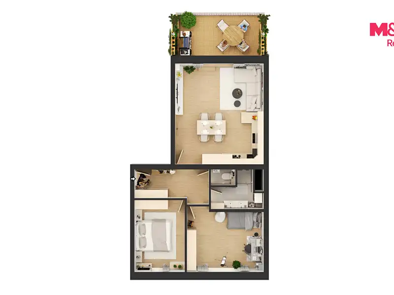 Prodej bytu 3+kk 75 m², Čestice – náhled fotky 3