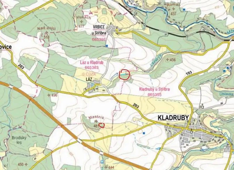 Prodej pozemku 1234 m², Kladruby – náhled fotky 1
