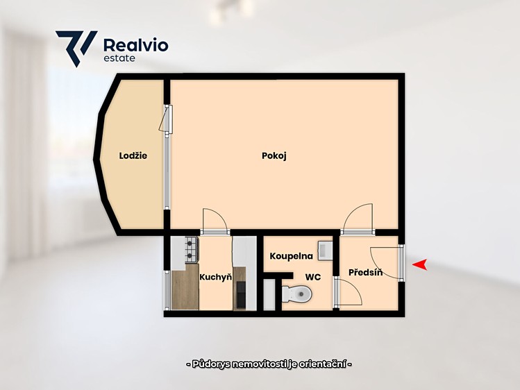 Prodej bytu 1+1, 31 m² (9 z 11)