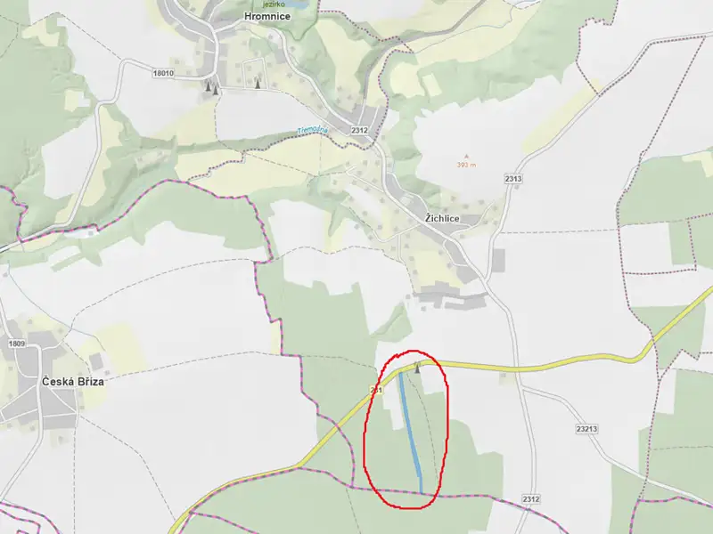 Prodej lesa 12972 m², Hromnice – náhled fotky 3
