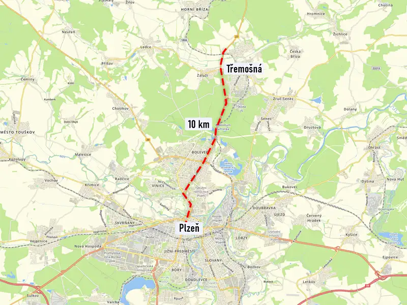 Prodej komerčního pozemku 3650 m², Třemošná – náhled fotky 3