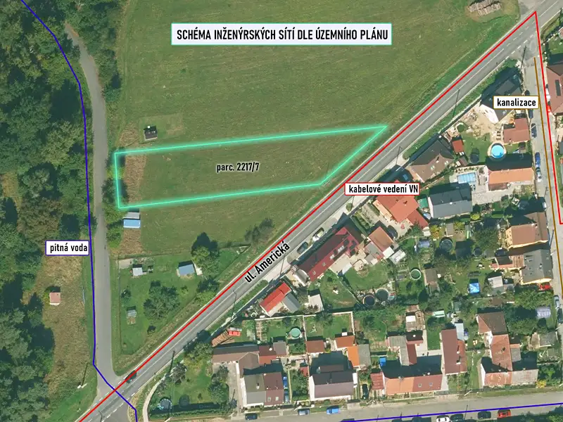 Prodej stavebního pozemku 1567 m², Třemošná – náhled fotky 3