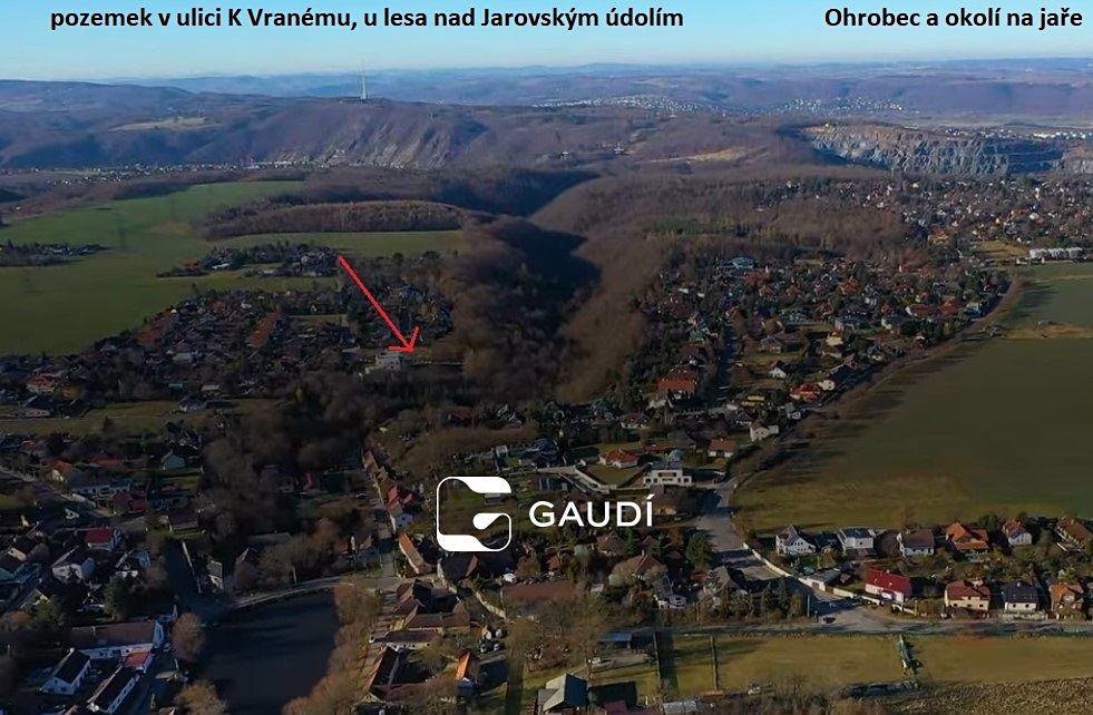 Prodej stavebního pozemku 1106 m², Praha – fotka 1 z 3
