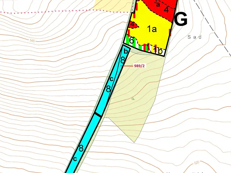 Dražba lesa 1874 m², Volfířov – náhled fotky 3