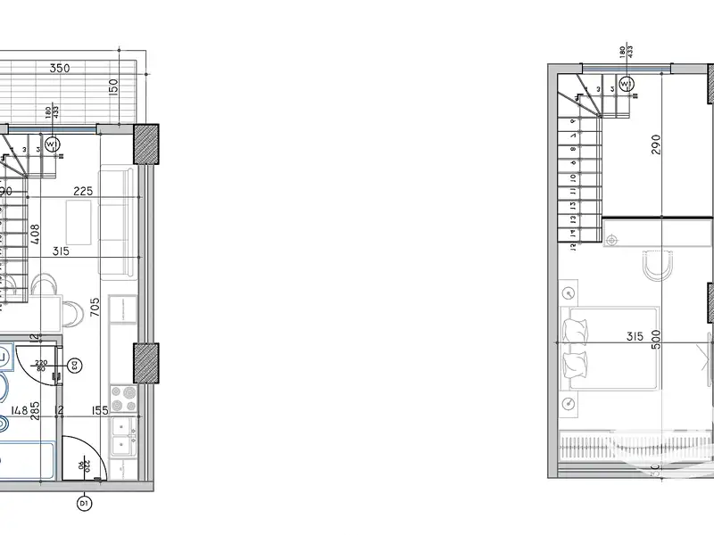 Prodej bytu 2+kk 44 m², Qerret – náhled fotky 2
