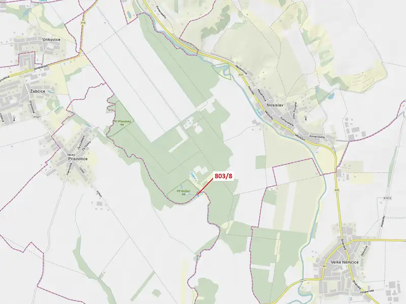 Dražba lesa 574 m², Přísnotice – náhled fotky 1