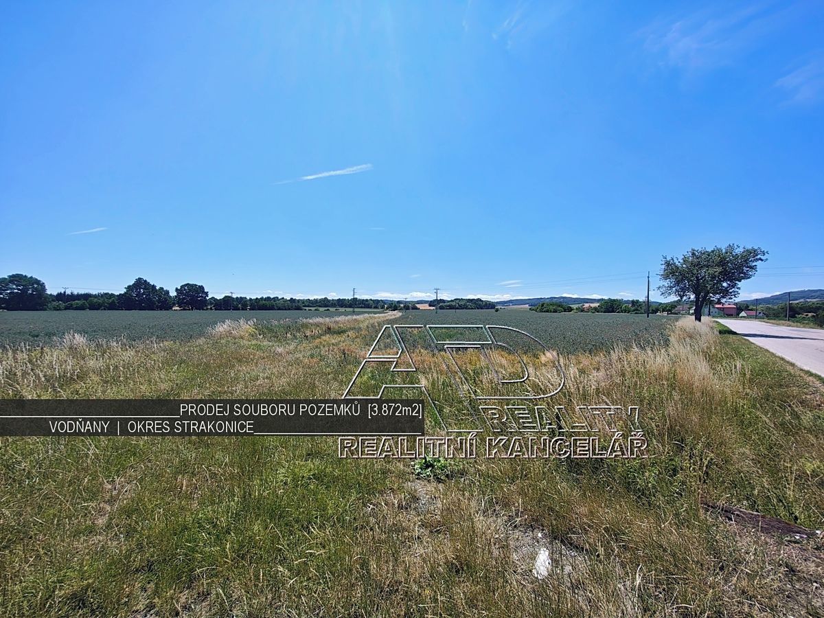 Prodej pole 3872 m², Vodňany – fotka 1 z 3