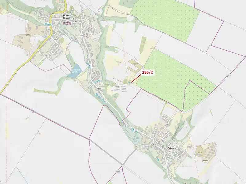 Dražba lesa 150 m², Horní Dunajovice – náhled fotky 1
