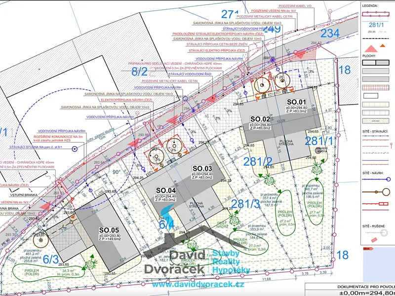 Prodej stavebního pozemku 351 m², Hořice – náhled fotky 2