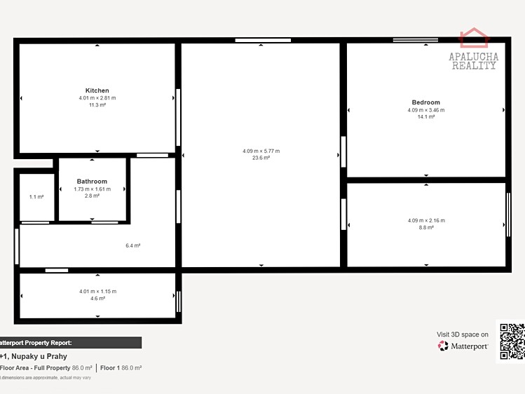 Квартира 3+1 на продаж, 76 м² (12 з 19)