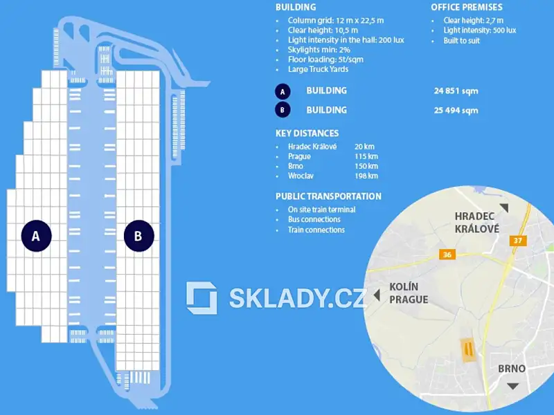Pronájem skladového prostoru 11000 m², Uničov – náhled fotky 2