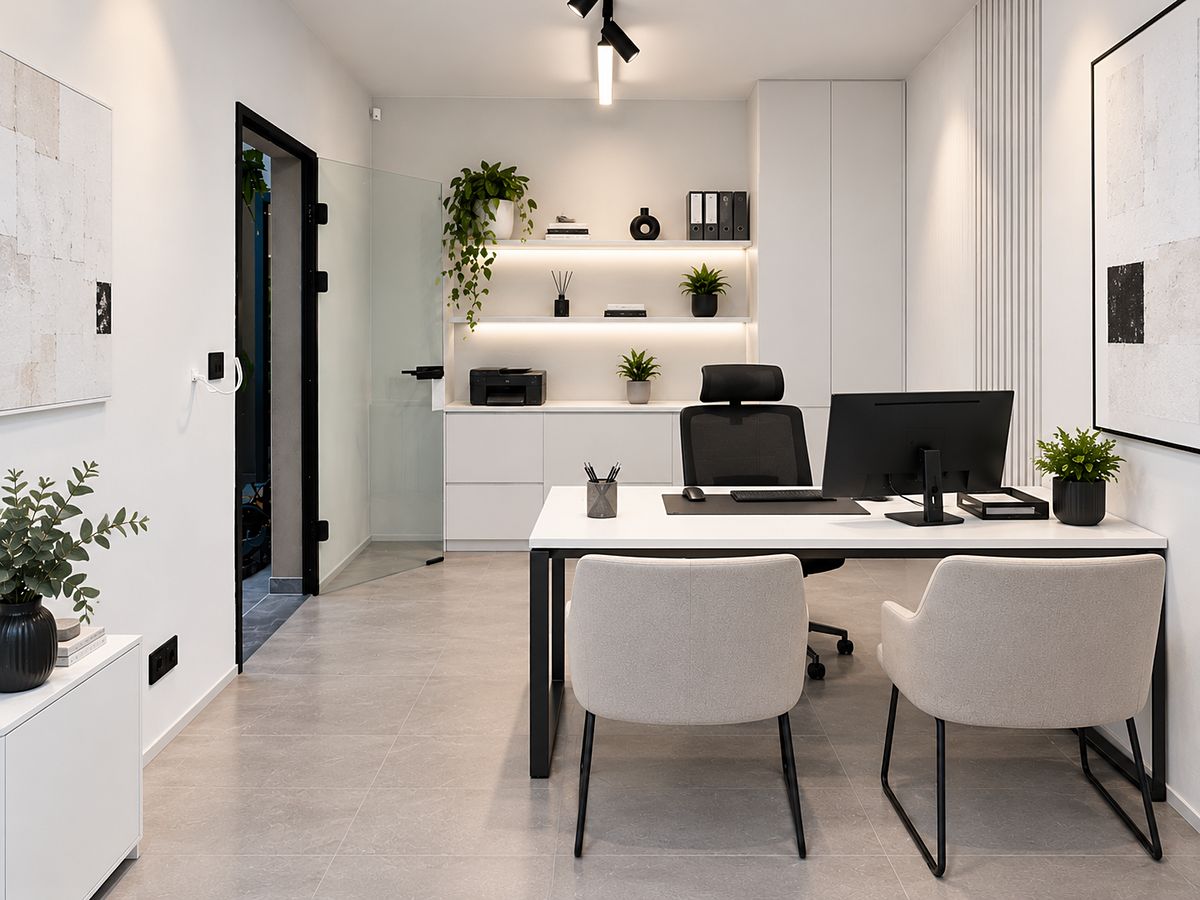 Pronájem kanceláře 16 m², Milovice – fotka 1 z 3