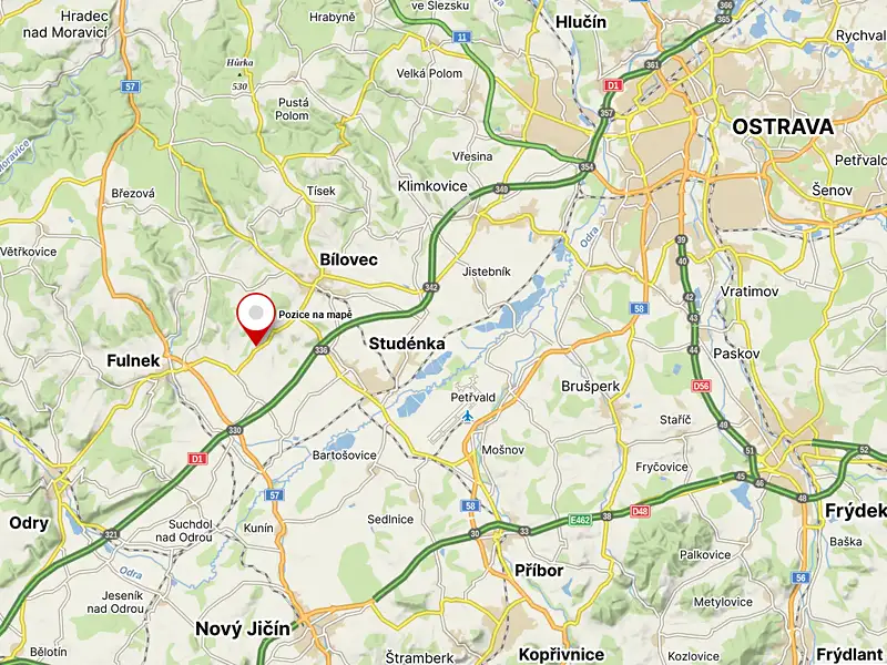 Prodej pozemku 1007 m², Fulnek – náhled fotky 3